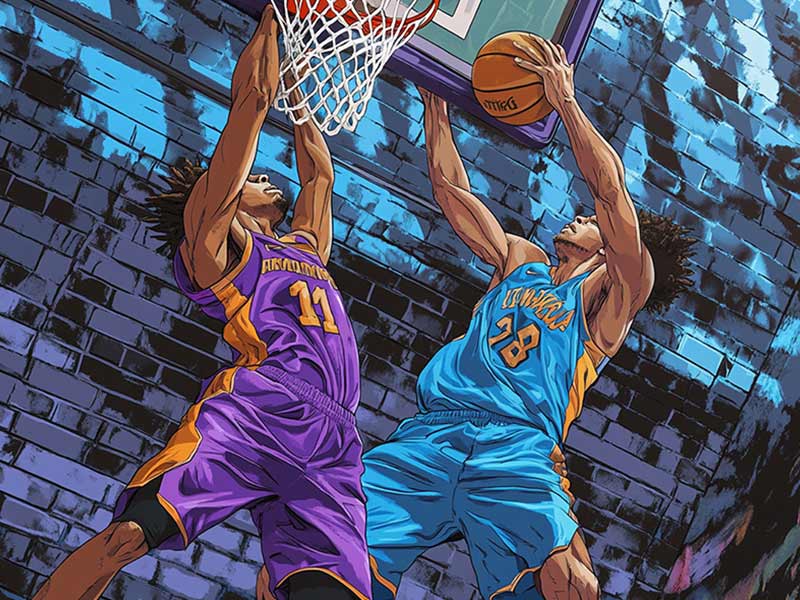 NBA总决赛G1冲进球场和文班亚马合影的球迷，被带走咯...